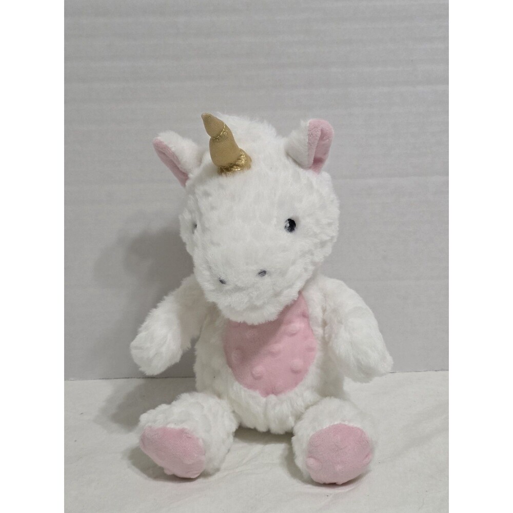 White\Pink Unicorn Spark Create Imagine Plush 11"